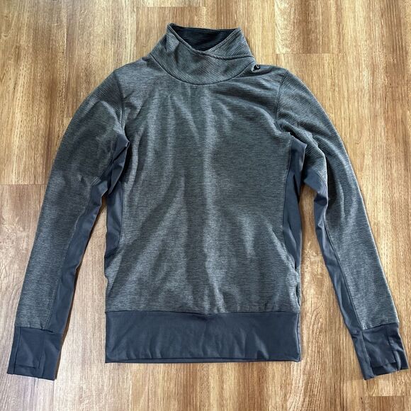 Brooks Tops - Brooks Grey Cowl Neck Running Sweatshirt Pullover Long Sleeve Women's Size Small